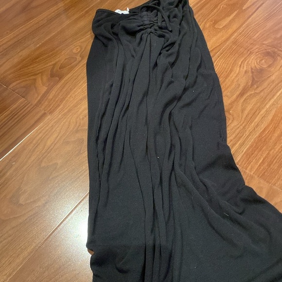 Bumpsuit / Soft Rib black Maxi Skirt M - Picture 5 of 5
